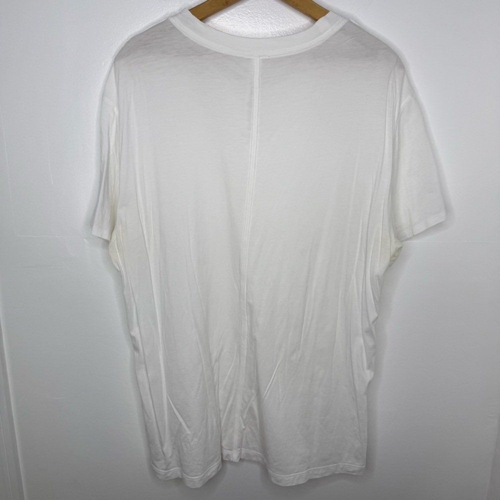 LULULEMON White All Yours Short Sleeve T-Shirt - Picture 5 of 7